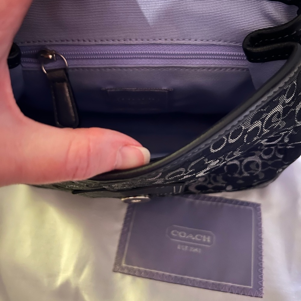 Coach Limited Edition Madison Evening Bag with Metallic Jacquard & Leather Trim - Picture 7 of 8